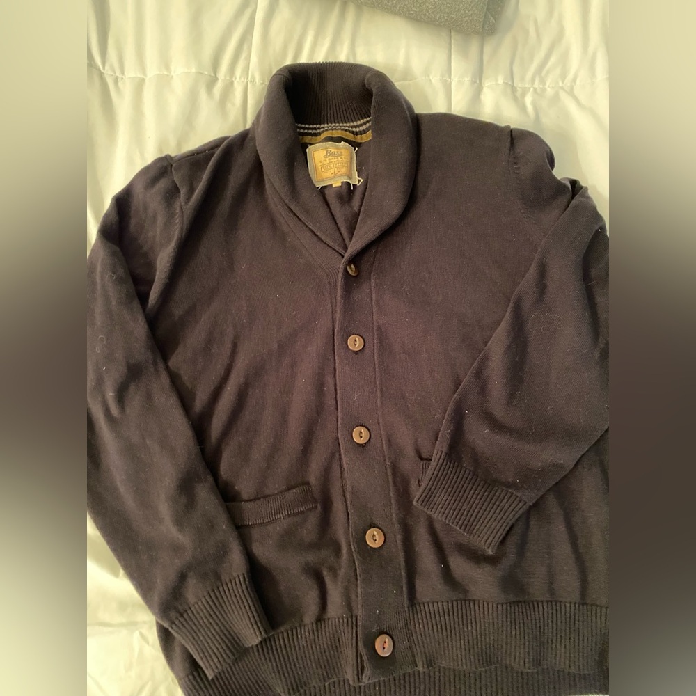 Bass men’s cardigan